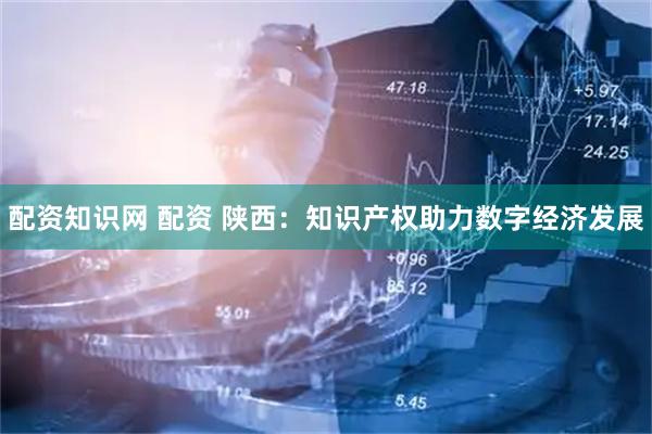 配资知识网 配资 陕西：知识产权助力数字经济发展