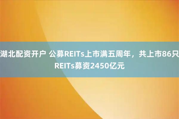 湖北配资开户 公募REITs上市满五周年，共上市86只REITs募资2450亿元